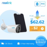 מצלמת אבטחה חיצונית סולארית Reolink Argus Eco אלחוטית 1080P